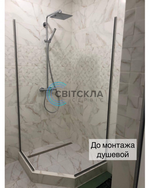 Угловая душевая