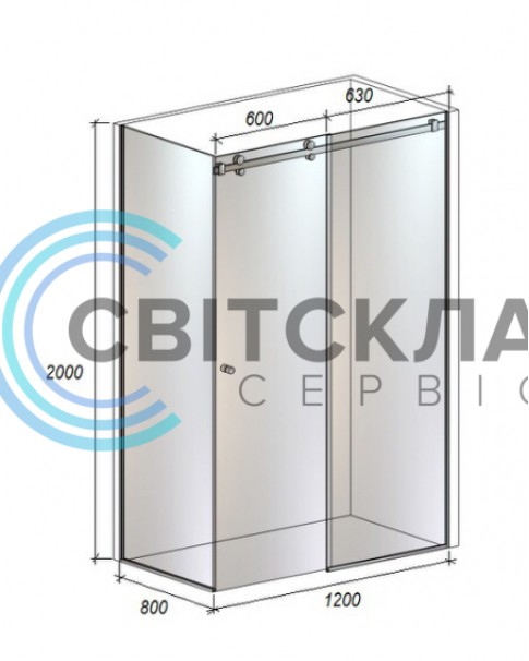 Душова кабіна Модель №11