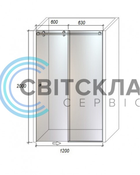 Душова кабіна Модель №15
