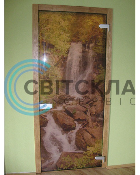 Стеклянная перегородка Модель 10