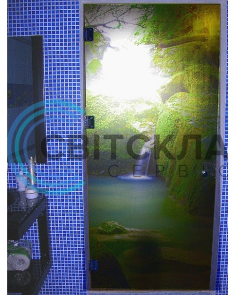 Стеклянная перегородка 11