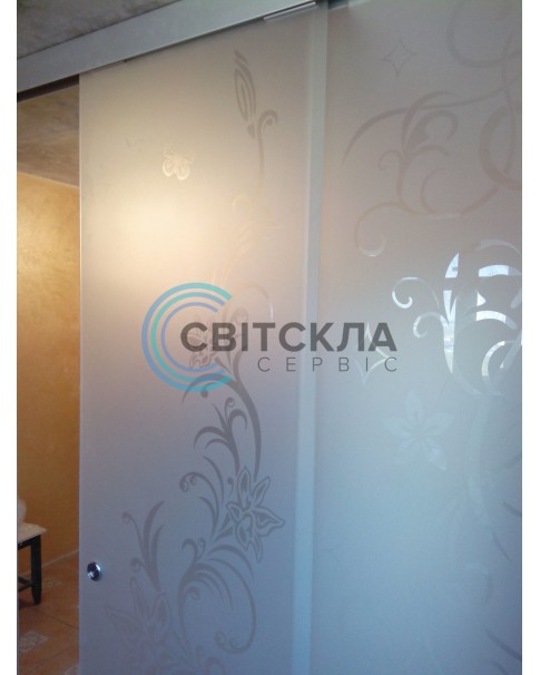 Стеклянная перегородка Модель 5
