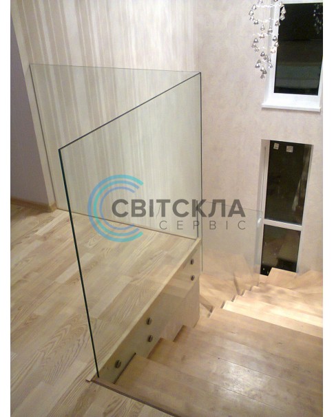 Стеклянные ограждения для лестниц