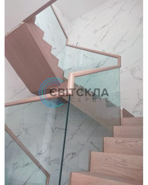 Стеклянные перила