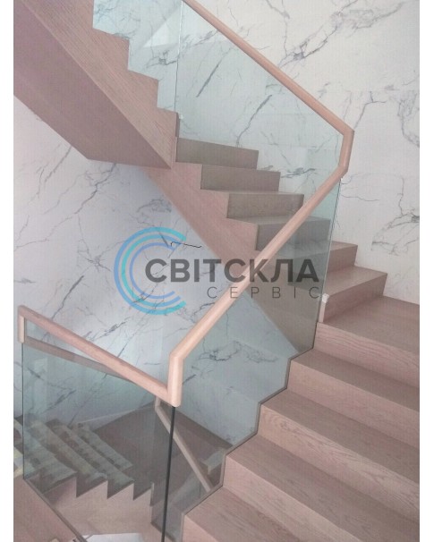 Стеклянные перила