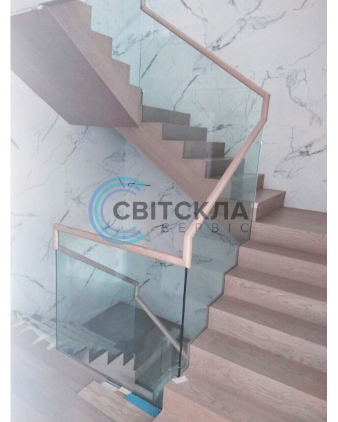 Стеклянные перила