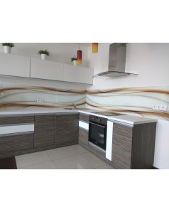 Стеклянный фартук с фотопечатью